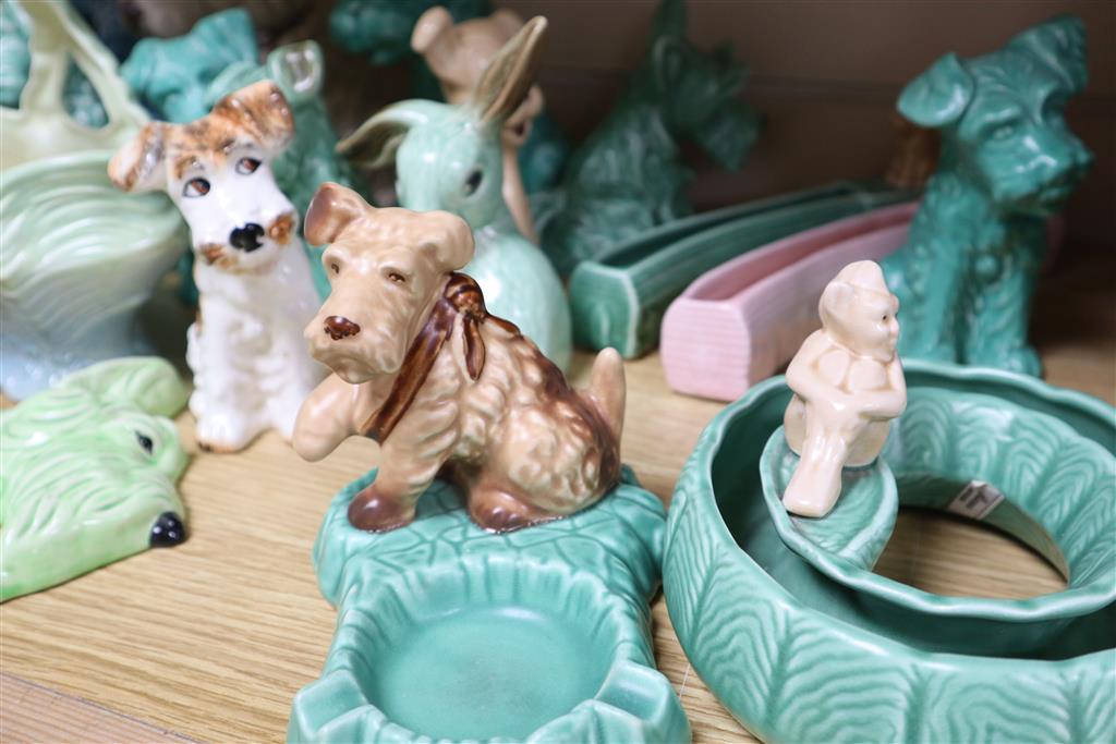 A group of Sylvac and other earthenware models